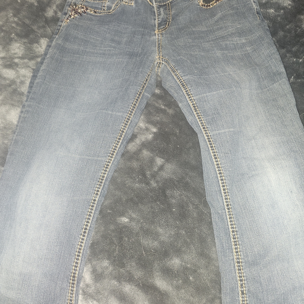 7 For All Mankind Women's FLARE Leg Jeans in Blue